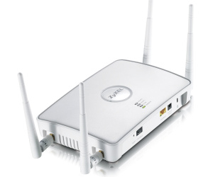 Zyxel Dual-Radio Access Point 1000 Mbit/s Connexion Ethernet, supportant l'alimentation via ce port (PoE)