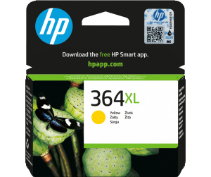 HP 364XL cartouche d'encre jaune grande capacité authentique