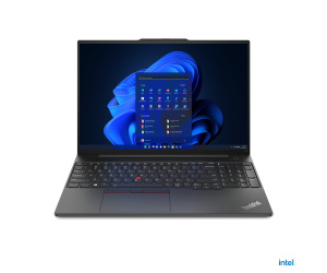 Lenovo ThinkPad E16 Intel® Core™ i7 i7-13700H Ordinateur portable 40,6 cm (16") WUXGA 16 Go DDR4-SDRAM 512 Go SSD Wi-Fi 6 (802.11ax) Windows 11 Pro Noir