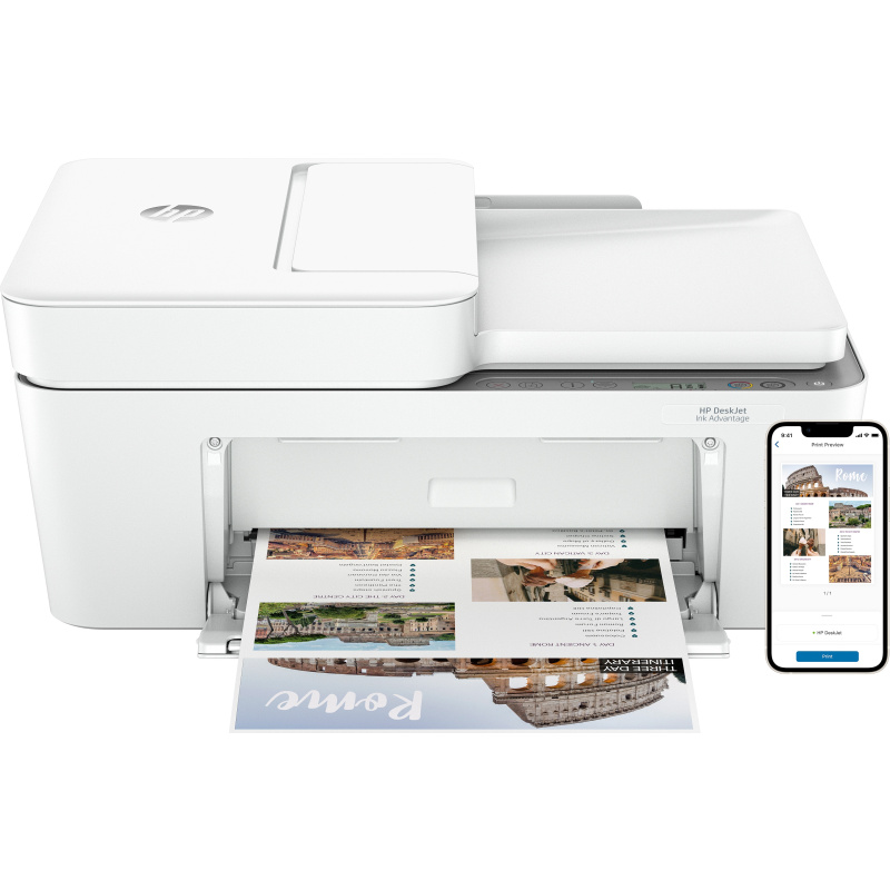 HP DeskJet Ink Advantage Imprimante tout-en-un 4276, Couleur, Imprimante pour Domicile, Impression, copie, numérisation, sans fil, envoi de télécopie mobile