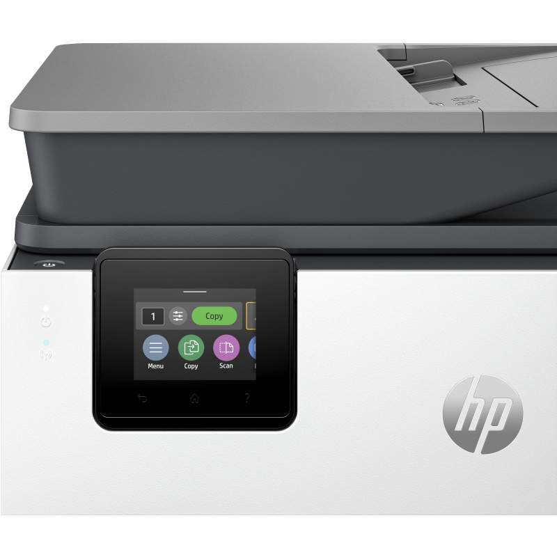 HP OfficeJet Pro 9120 All-in-One Printer, Couleur, Imprimante pour Petites/moyennes entreprises, Impression, copie, scan, fax, Wireless; Automatic document feeder; Two-sided printing; Two-sided scanning; Touchscreen; Fax