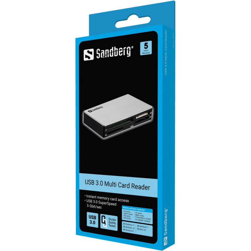 Sandberg USB 3.0 Multi Card Reader