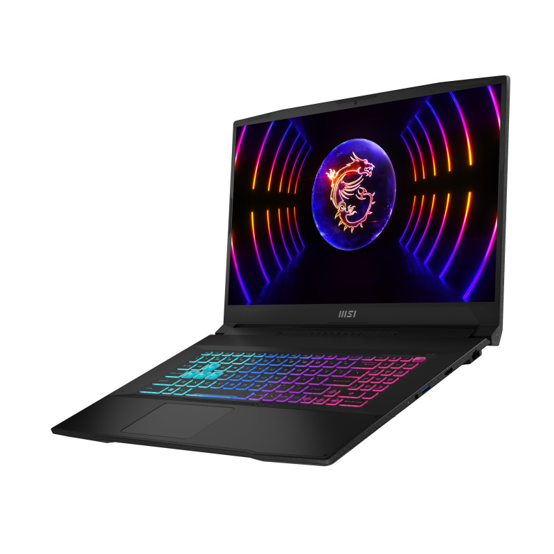 MSI Katana 17 B13VFK-1042FR Intel® Core™ i7 i7-13620H Ordinateur portable 43,9 cm (17.3") Full HD 32 Go DDR5-SDRAM 1 To SSD NVIDIA GeForce RTX 4060 Wi-Fi 6E (802.11ax) Windows 11 Pro Noir