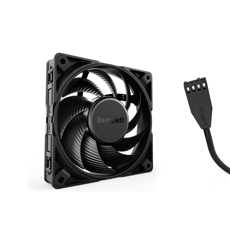 be quiet! SILENT WINGS PRO 4 | 120mm PWM Boitier PC Ventilateur 12 cm Noir 1 pièce(s)