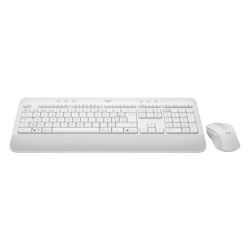 Logitech Signature MK650 Combo For Business clavier Souris incluse Bureau Bluetooth AZERTY Français Blanc