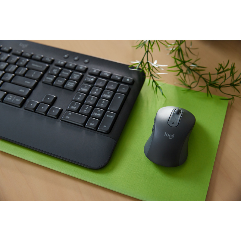 Logitech Signature MK650 Combo For Business clavier Souris incluse Bureau Bluetooth AZERTY Français Graphite