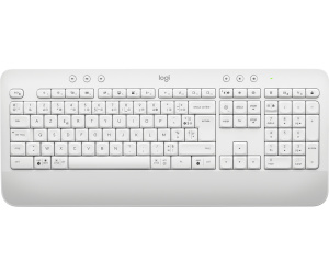 Logitech Signature K650 clavier Bureau Bluetooth AZERTY Français Blanc