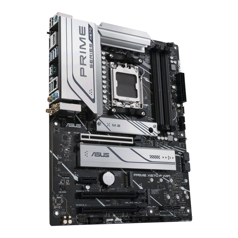 ASUS PRIME X670-P WIFI AMD X670 Emplacement AM5 ATX