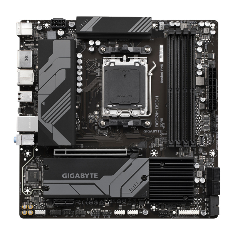 GIGABYTE B650M DS3H carte mère AMD B650 Emplacement AM5 micro ATX