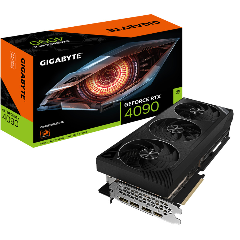 GIGABYTE GeForce RTX 4090 WINDFORCE 24G NVIDIA 24 Go GDDR6X