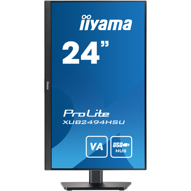 iiyama ProLite XUB2494HSU-B2 écran plat de PC 60,5 cm (23.8") 1920 x 1080 pixels Full HD LED Noir