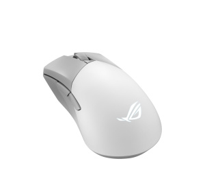 ASUS ROG Gladius III Wireless Aimpoint White souris Jouer Droitier RF Wireless + Bluetooth + USB Type-A Optique 36000 DPI