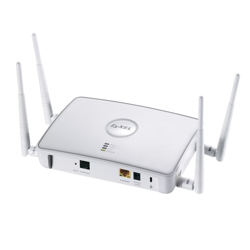 Zyxel Dual-Radio Access Point 1000 Mbit/s Connexion Ethernet, supportant l'alimentation via ce port (PoE)