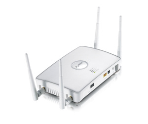 Zyxel Dual-Radio Access Point 1000 Mbit/s Connexion Ethernet, supportant l'alimentation via ce port (PoE)