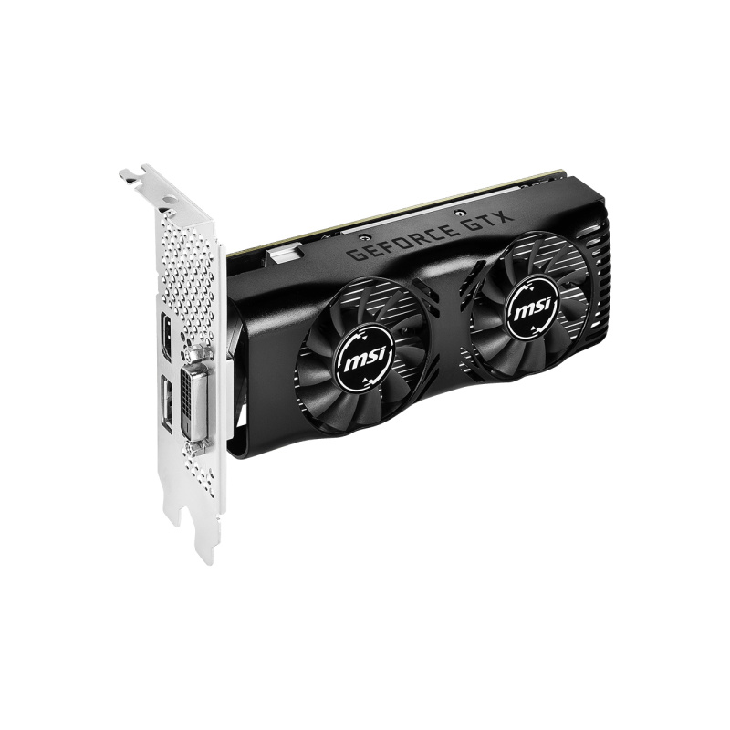 MSI GTX 1630 4GT LP OC NVIDIA GeForce GTX 1630 4 Go GDDR6