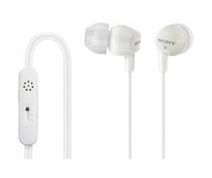 Sony DR-EX14VPW Casque Avec fil Ecouteurs Blanc