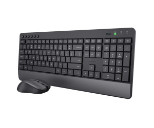 Trust Trezo Ensemble confort clavier et souris sans fil