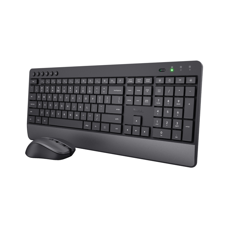 Trust Trezo Ensemble confort clavier et souris sans fil