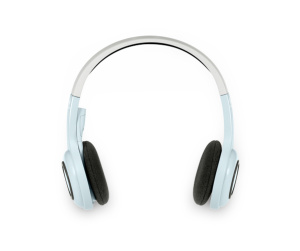 Logitech Wireless Headset for iPad Casque Sans fil Arceau Appels/Musique Bluetooth Bleu, Blanc