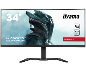 iiyama G-MASTER GB3467WQSU-B5 écran plat de PC 86,4 cm (34") 3440 x 1440 pixels UltraWide Quad HD LED Noir