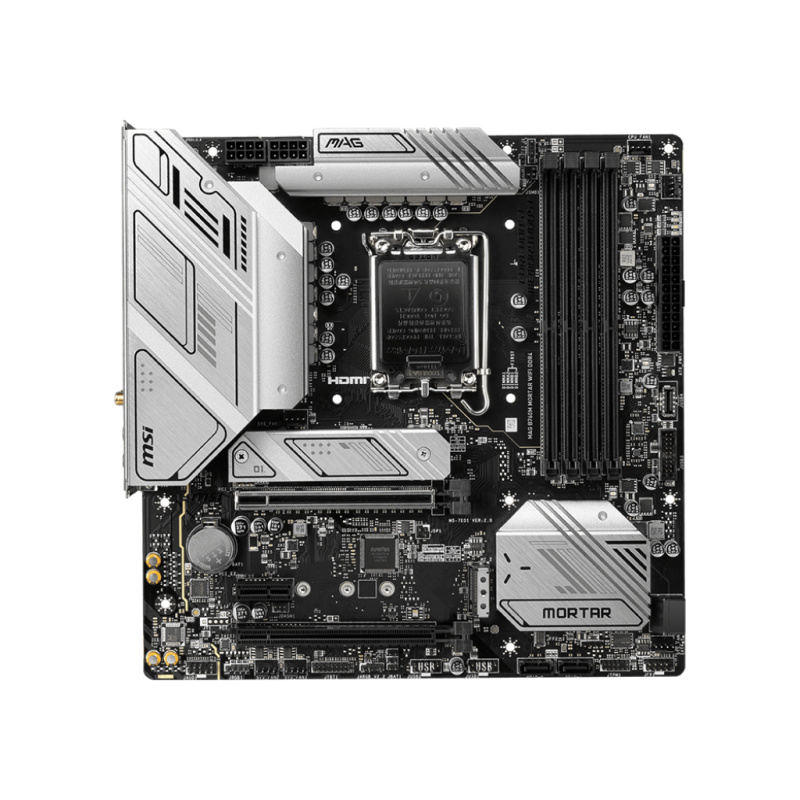 MSI MAG B760M MORTAR WIFI DDR4 carte mère Intel B760 LGA 1700 micro ATX