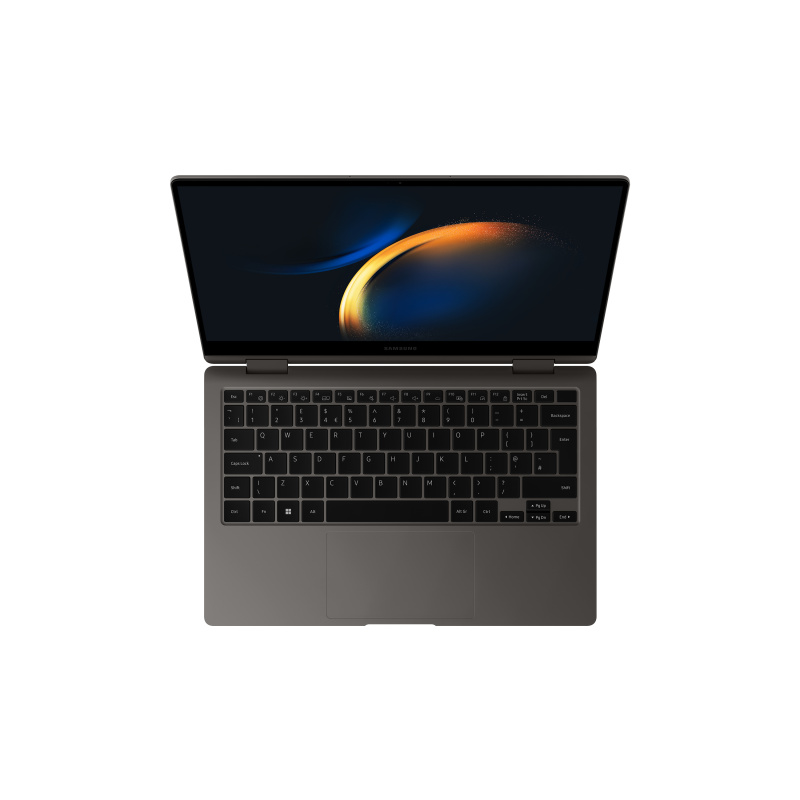 Samsung Galaxy Book3 360 NP734QFG-KA1FR laptop Hybride (2-en-1) 33,8 cm (13.3") Écran tactile Full HD Intel® Core™ i5 i5-1340P 16 Go LPDDR4x-SDRAM 512 Go SSD Wi-Fi 6E (802.11ax) Windows 11 Pro Graphite