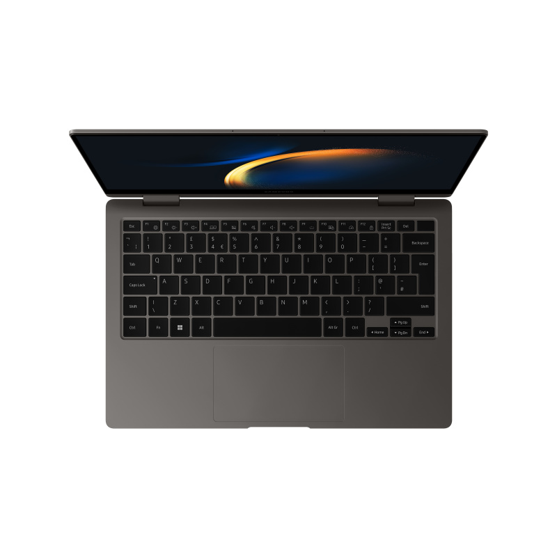 Samsung Galaxy Book3 360 NP734QFG-KA1FR laptop Hybride (2-en-1) 33,8 cm (13.3") Écran tactile Full HD Intel® Core™ i5 i5-1340P 16 Go LPDDR4x-SDRAM 512 Go SSD Wi-Fi 6E (802.11ax) Windows 11 Pro Graphite