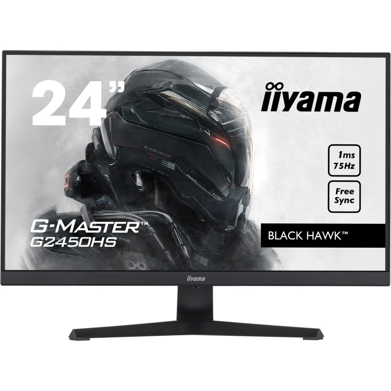 iiyama G-MASTER G2450HS-B1 écran plat de PC 60,5 cm (23.8") 1920 x 1080 pixels Full HD LED