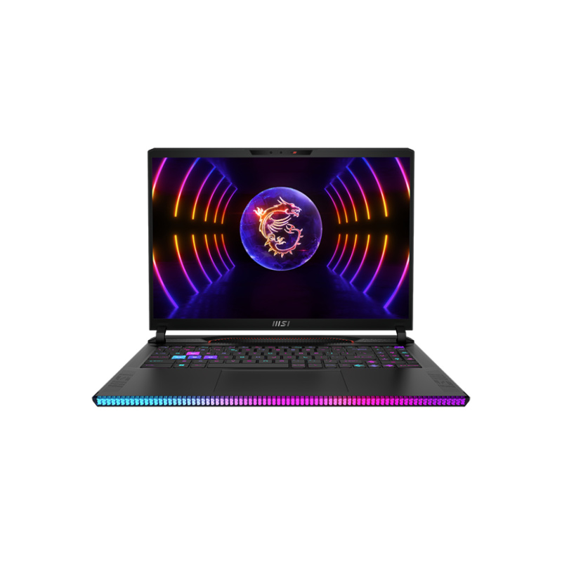 MSI Gaming Raider GE68HX 13VG-006FR Intel® Core™ i9 i9-13950HX Ordinateur portable 40,6 cm (16") Quad HD+ 32 Go DDR5-SDRAM 2 To SSD NVIDIA GeForce RTX 4070 Wi-Fi 6E (802.11ax) Windows 11 Pro Noir