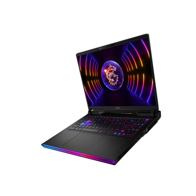 MSI Gaming Raider GE68HX 13VG-006FR Intel® Core™ i9 i9-13950HX Ordinateur portable 40,6 cm (16") Quad HD+ 32 Go DDR5-SDRAM 2 To SSD NVIDIA GeForce RTX 4070 Wi-Fi 6E (802.11ax) Windows 11 Pro Noir