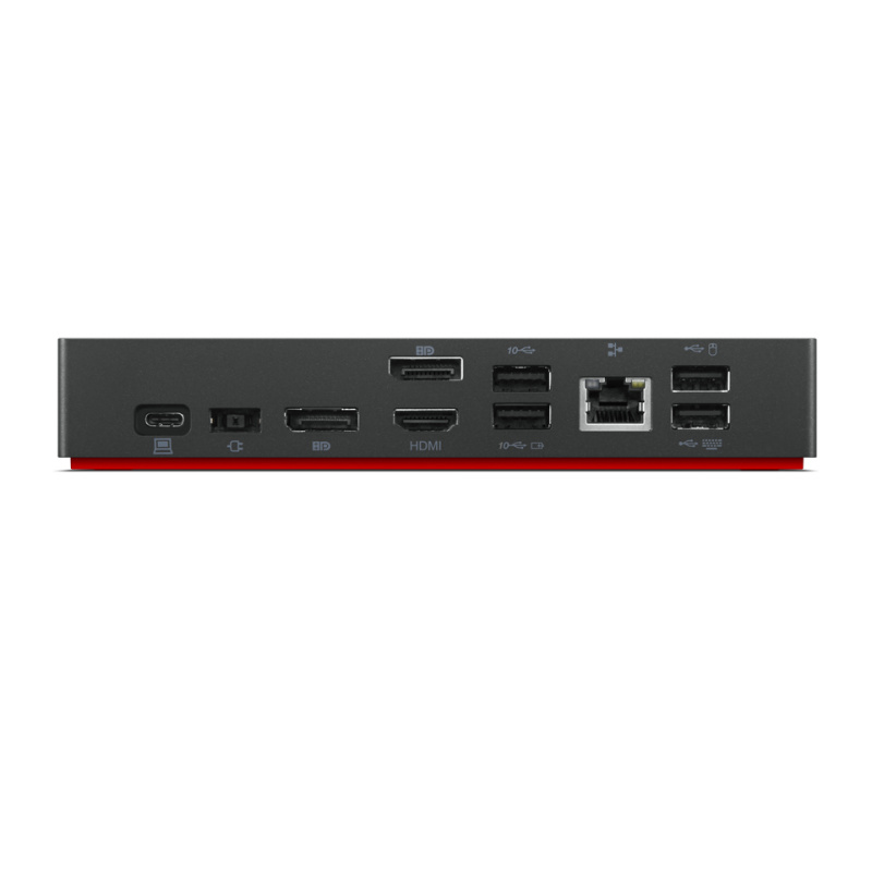 Lenovo ThinkPad Universal USB-C Dock Avec fil USB 3.2 Gen 1 (3.1 Gen 1) Type-C Noir