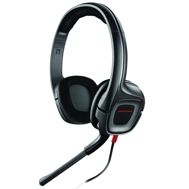 POLY Gamecom 307 Casque Avec fil Arceau Jouer Noir