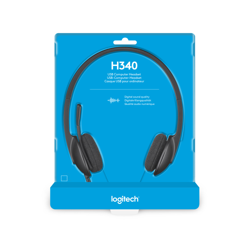 Logitech H340 USB Computer Headset Avec audio numérique