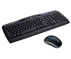 Logitech Wireless Combo MK330 clavier Souris incluse USB AZERTY Français Noir