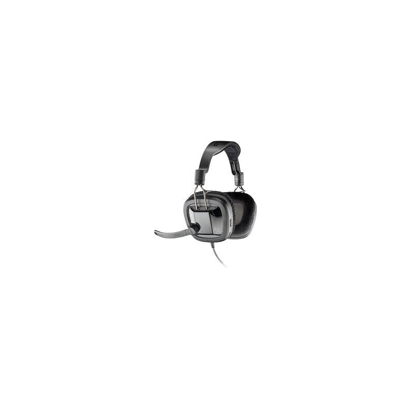 POLY Gamecom 380 Casque Avec fil Arceau Jouer Noir