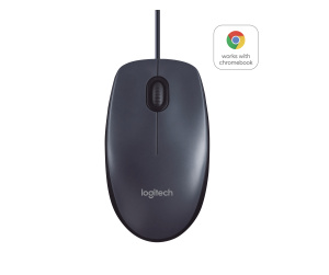 Logitech B100 souris Bureau Ambidextre USB Type-A Optique 800 DPI