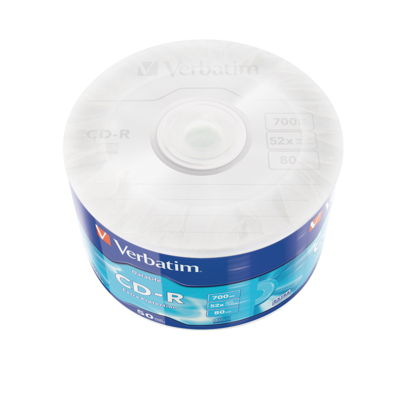 Verbatim CD-R Extra Protection 700 Mo 50 pièce(s)