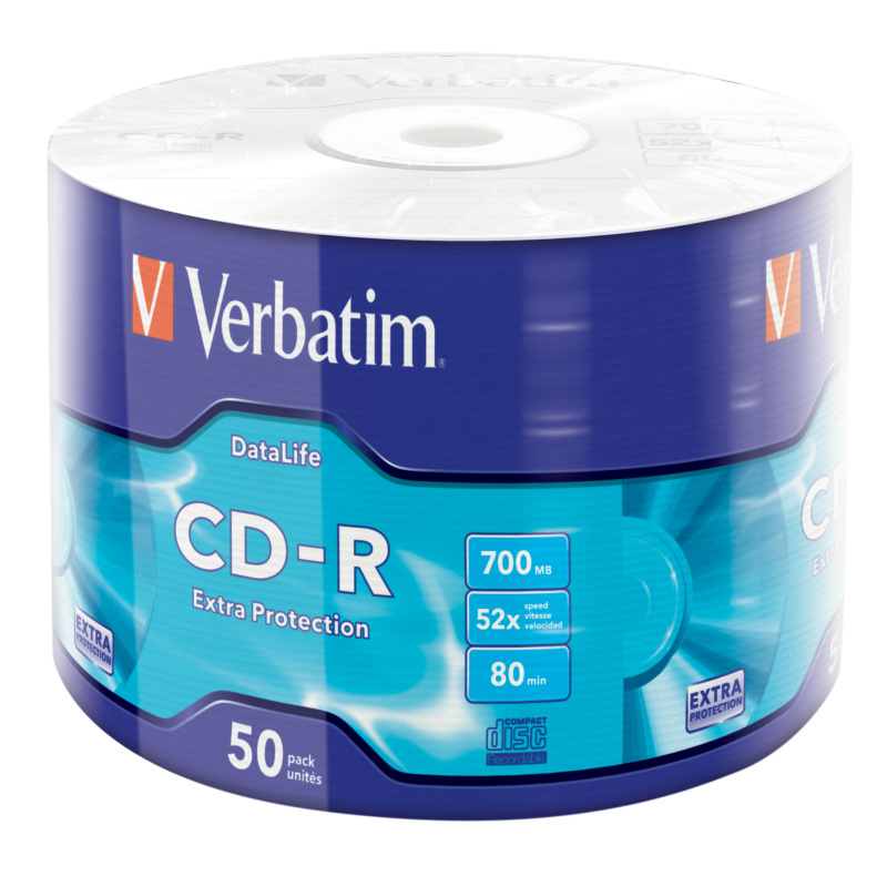 Verbatim CD-R Extra Protection 700 Mo 50 pièce(s)