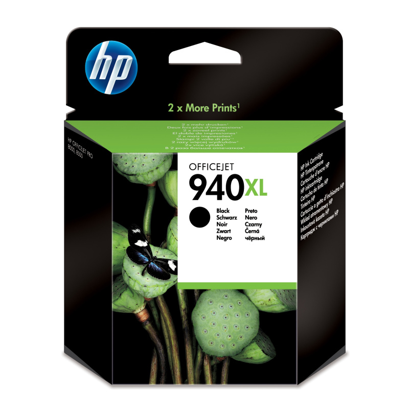 HP 940XL High Yield Black Original Ink Cartridge cartouche d'encre 1 pièce(s) Rendement élevé (XL) Noir