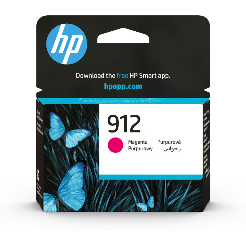 HP 912 Cartouche d'encre magenta authentique