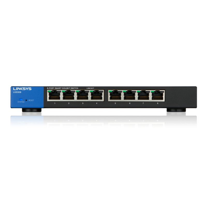 Linksys Commutateur Gigabit intelligent à 8 ports (LGS308)