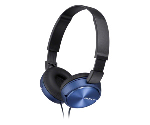 Sony MDR-ZX310AP Casque Avec fil Arceau Appels/Musique Bleu