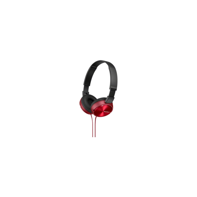 Sony MDR-ZX310AP Casque Avec fil Arceau Appels/Musique Rouge