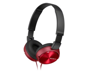 Sony MDR-ZX310AP Casque Avec fil Arceau Appels/Musique Rouge