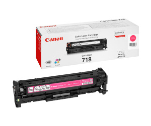 Canon CRG-718 M Cartouche de toner 1 pièce(s) Original Magenta