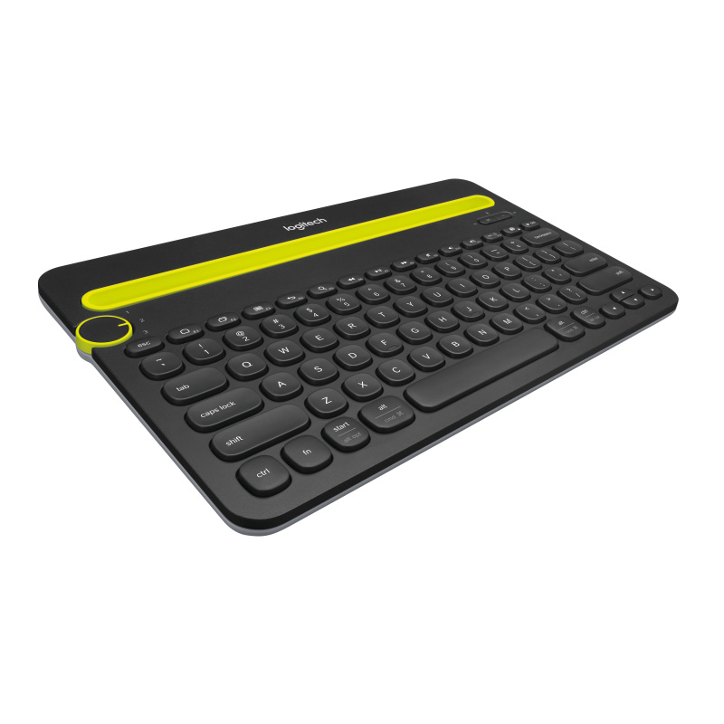 Logitech Bluetooth® Multi-Device Keyboard K480 clavier Universel AZERTY Français Noir