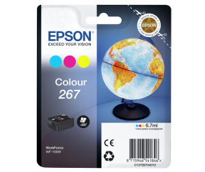 Epson Globe Monobloc 267 - encre DURABrite Ultra 3 couleurs