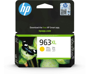 HP 963XL Cartouche d'encre jaune authentique, grande capacité