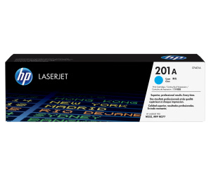 HP 201A toner LaserJet Cyan authentique