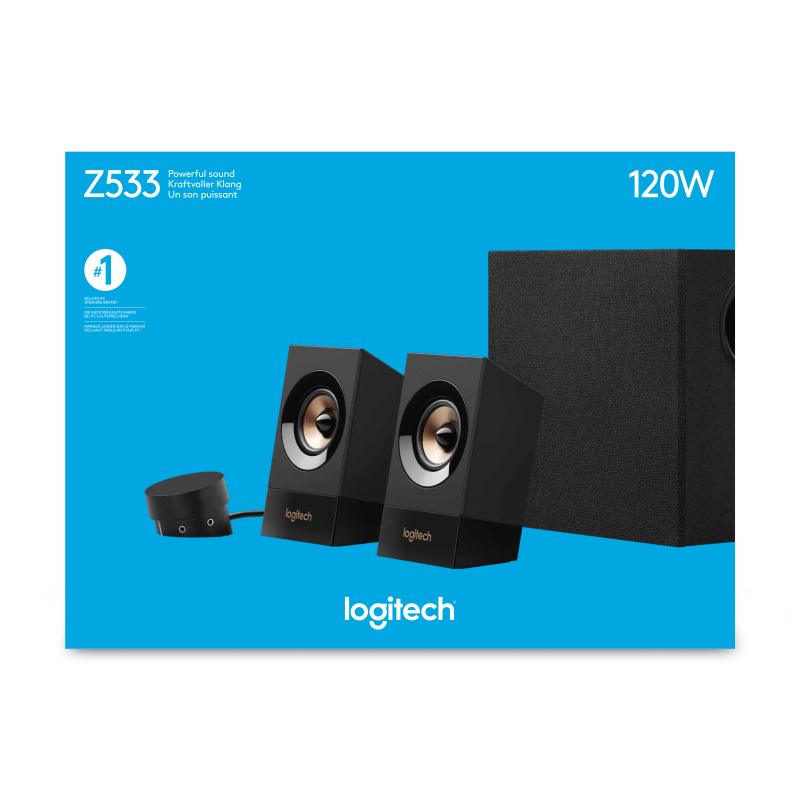 Logitech Système de haut-parleurs Z533 avec caisson de basses